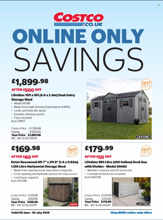 Costco offer  - 8.6.2026 - 5.7.2026. Page 32. Page 32