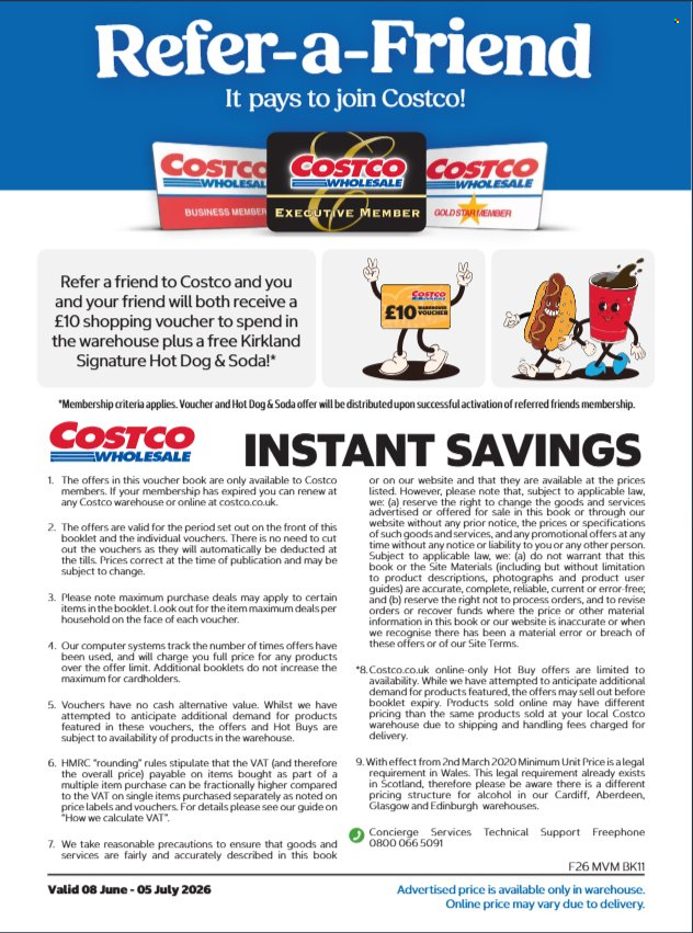 Costco offer  - 8.6.2026 - 5.7.2026. Page 44. Page 44