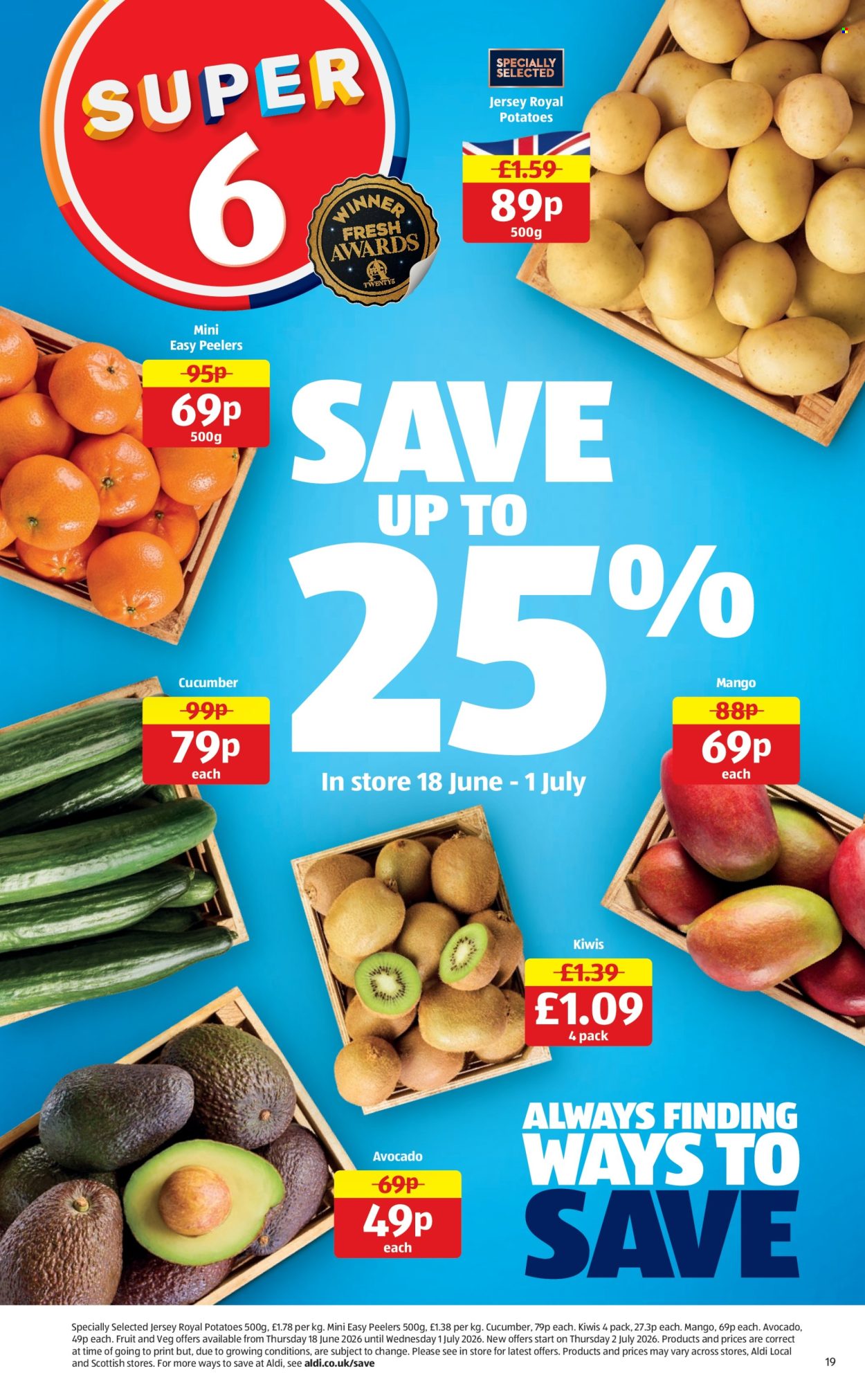 Aldi offer  - 18.6.2026 - 24.6.2026. Page 19. Page 19
