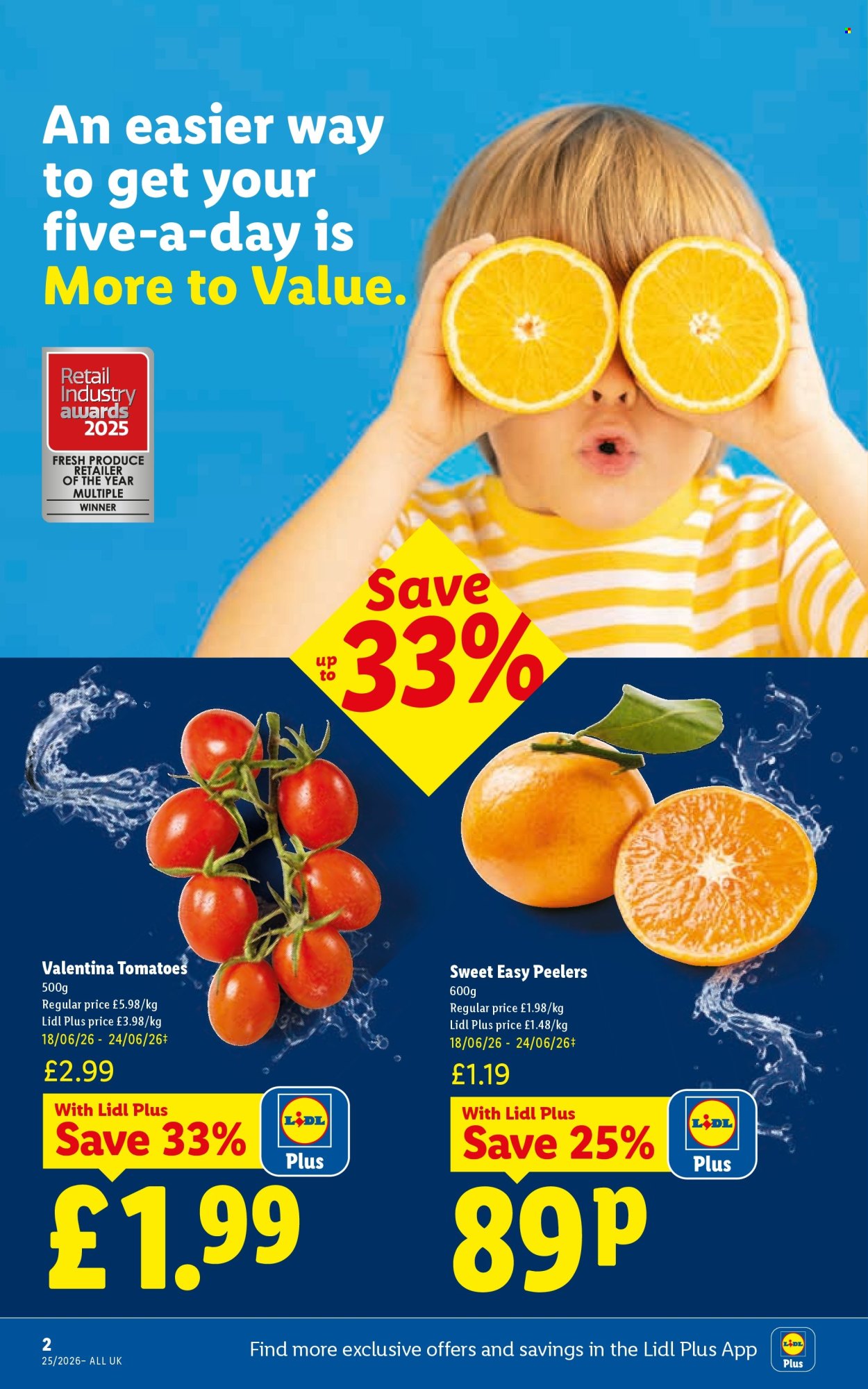 Lidl offer  - 18.6.2026 - 24.6.2026. Page 2. Page 2