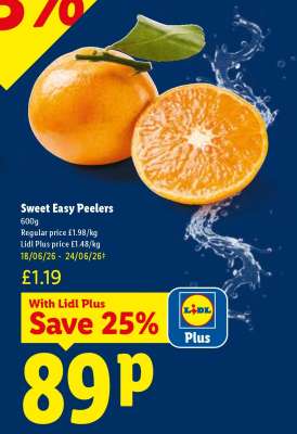 Sweet Easy Peelers