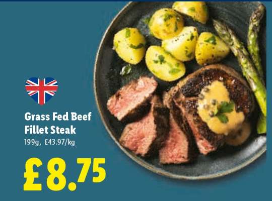 Grass Fed Beef Fillet Steak