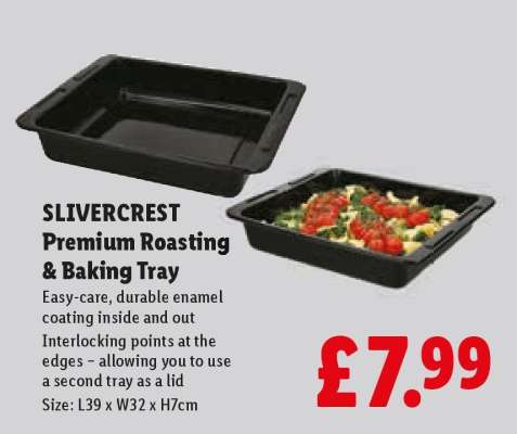 SLIVERCREST Premium Roasting & Baking Tray