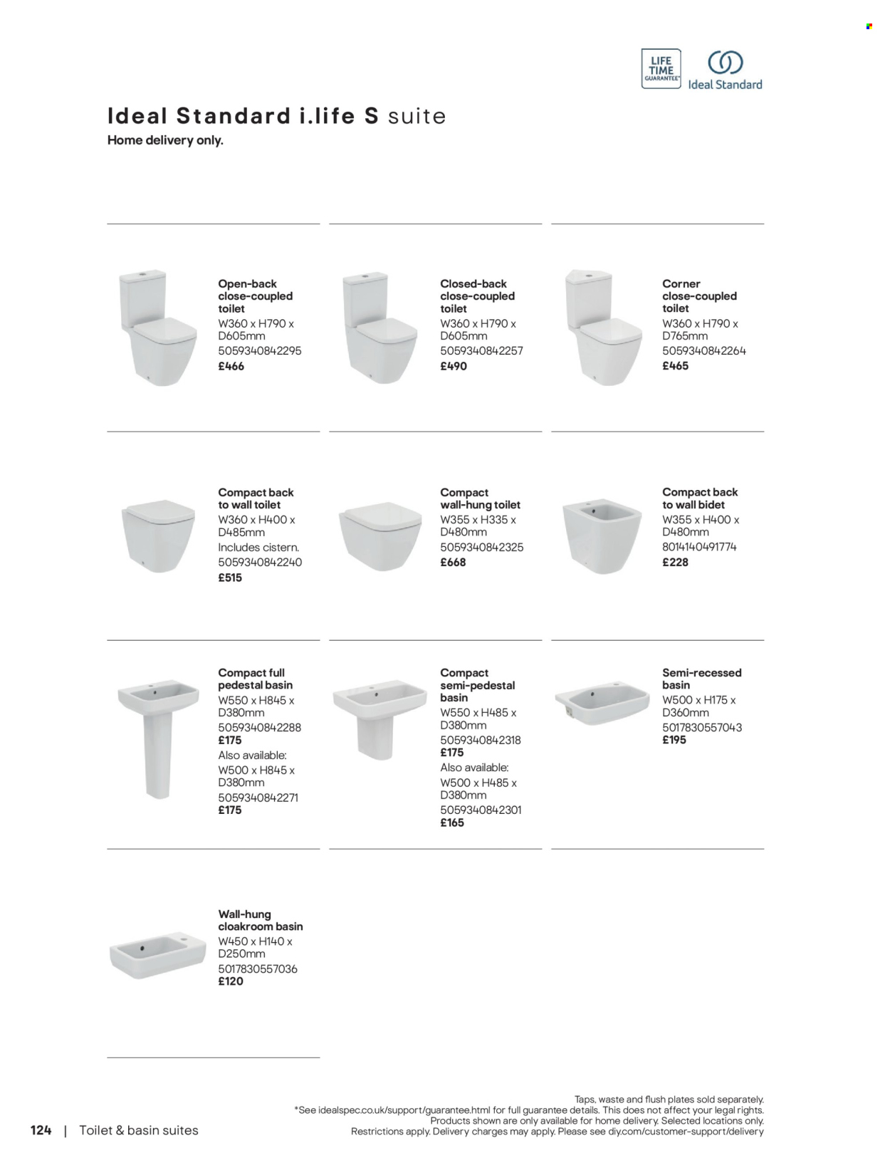 B&Q offer . Page 124. Page 124