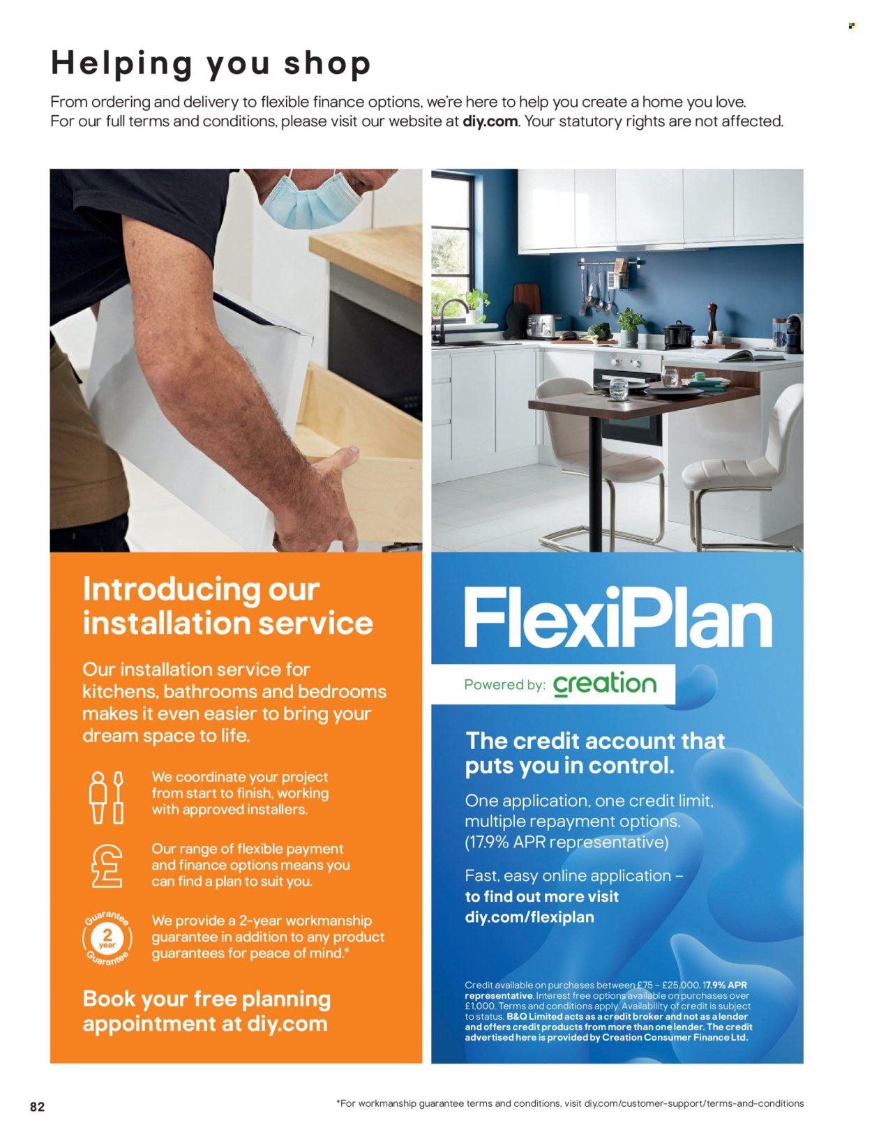 B&Q offer . Page 82. Page 82