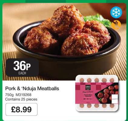 Pork & ‘Nduja Meatballs