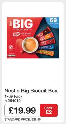 Nestle Big Biscuit Box