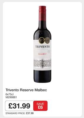 Trivento Reserve Malbec
