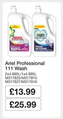 Ariel Professional 111 Wash