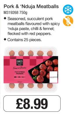 Pork & ‘Nduja Meatballs
