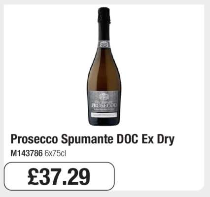 Prosecco Spumante DOC Ex Dry