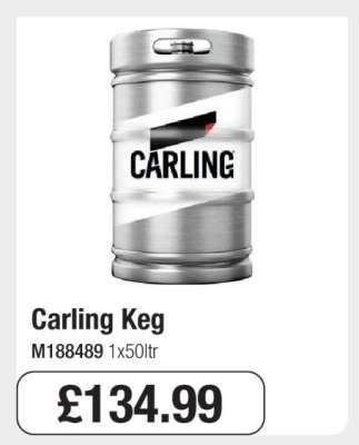 Carling Keg