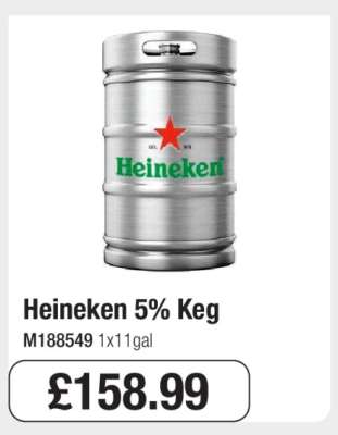 Heineken 5% Keg