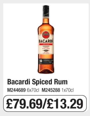 BACARDÍ Spiced Rum