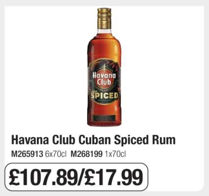 Havana Club Cuban Spiced Rum