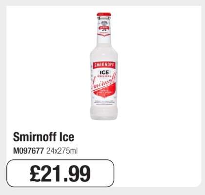 Smirnoff Ice