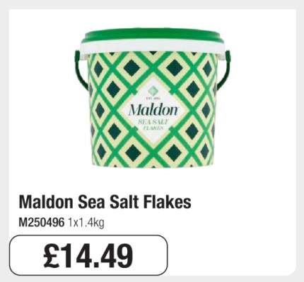 Maldon Sea Salt Flakes