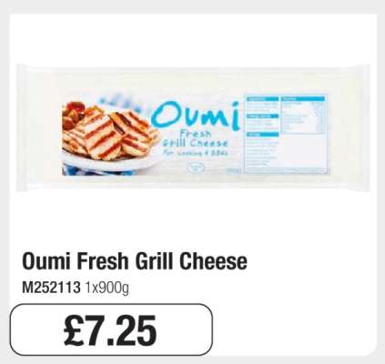 Oumi Fresh Grill Cheese