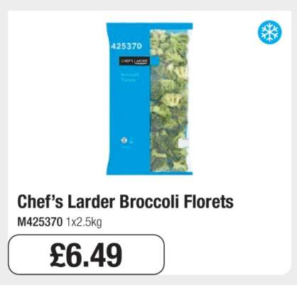 Chef’s Larder Broccoli Florets