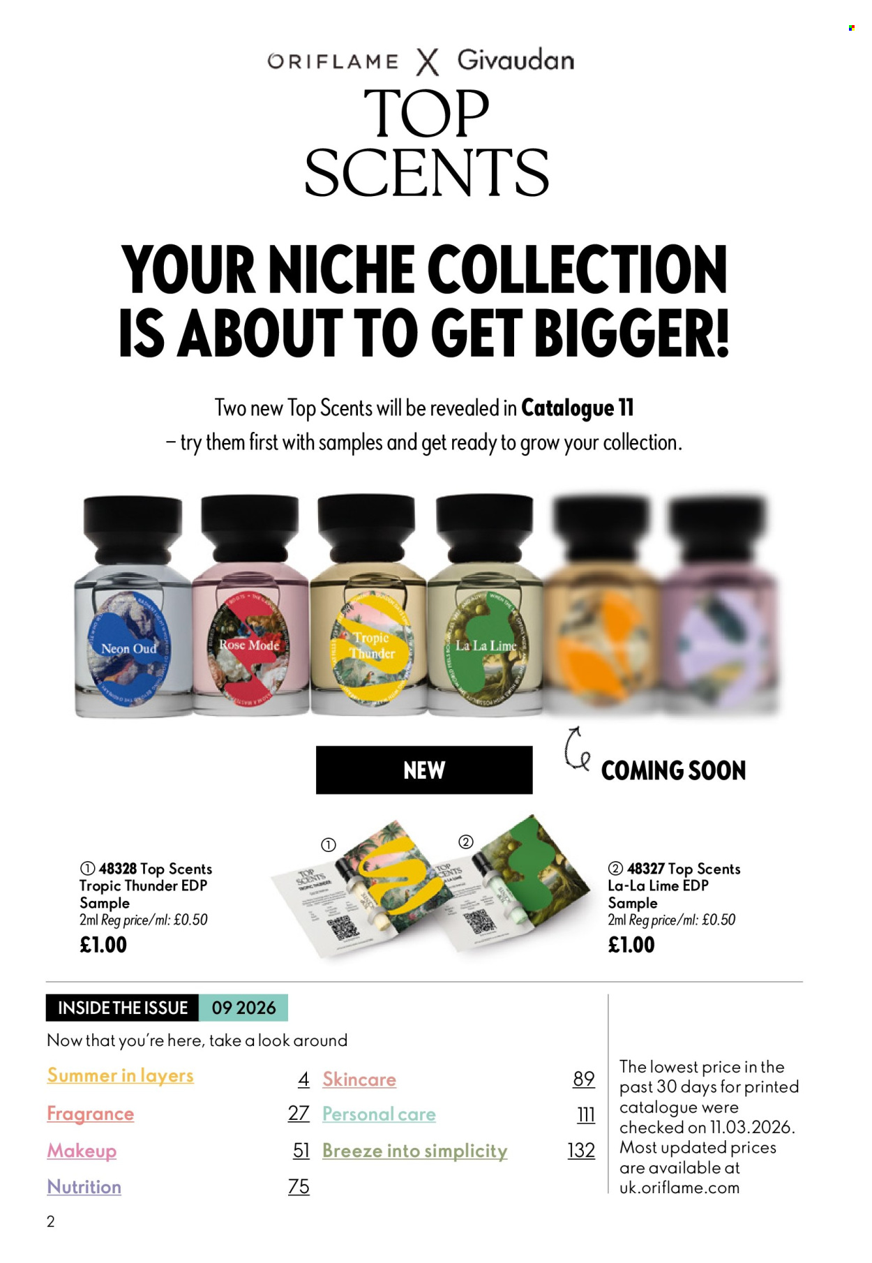 Oriflame offer  - 17.6.2026 - 7.7.2026. Page 2. Page 2