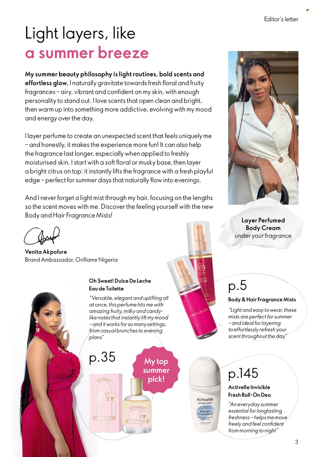 Oriflame offer  - 17.6.2026 - 7.7.2026. Page 3. Page 3