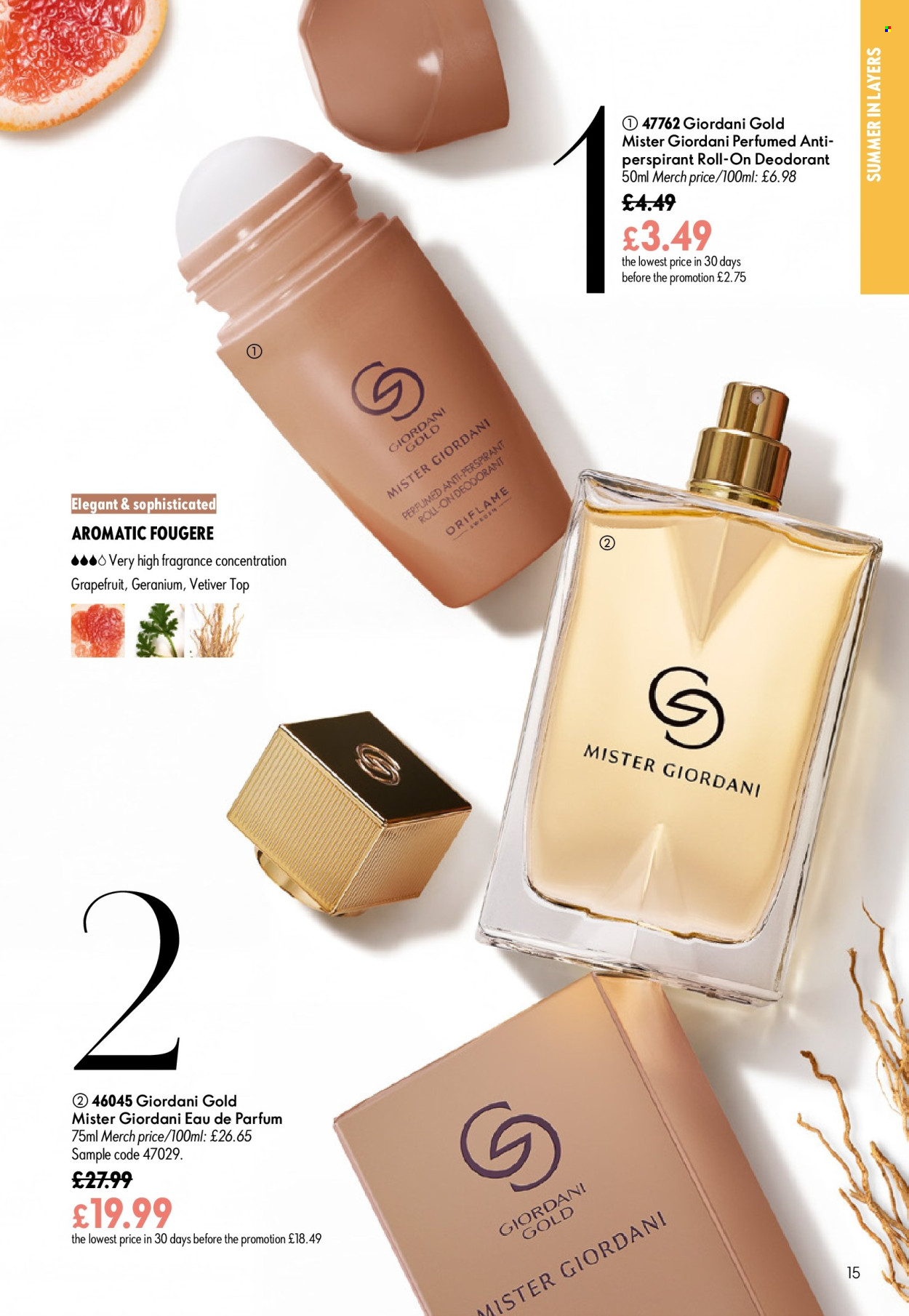Oriflame offer  - 17.6.2026 - 7.7.2026. Page 15. Page 15