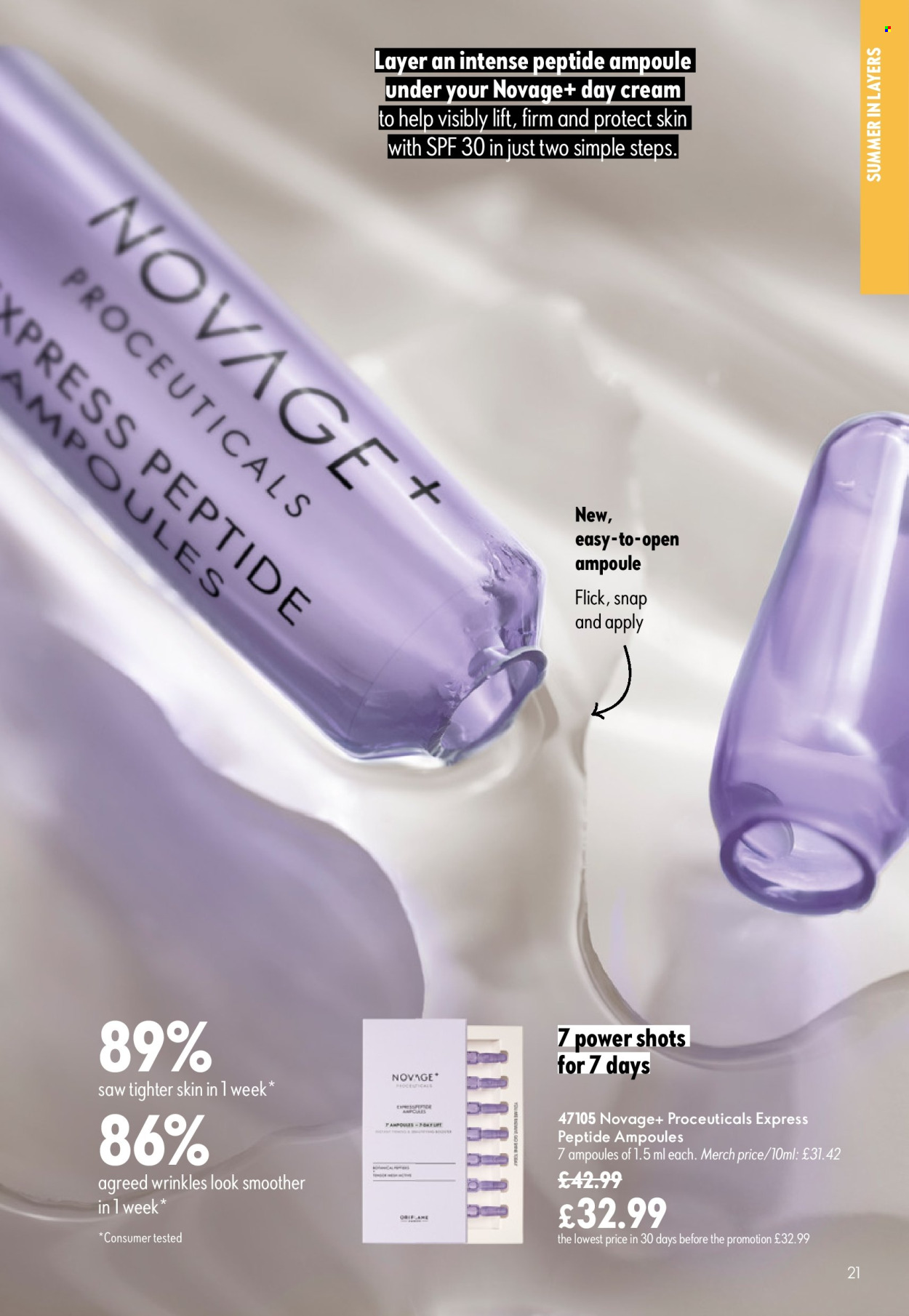 Oriflame offer  - 17.6.2026 - 7.7.2026. Page 21. Page 21