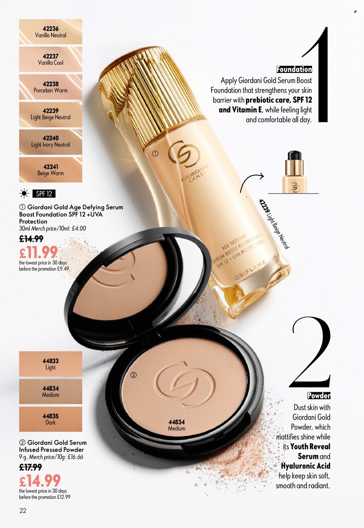 Oriflame offer  - 17.6.2026 - 7.7.2026. Page 22. Page 22