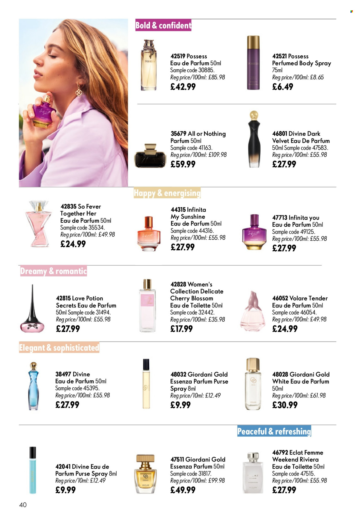 Oriflame offer  - 17.6.2026 - 7.7.2026. Page 40. Page 40