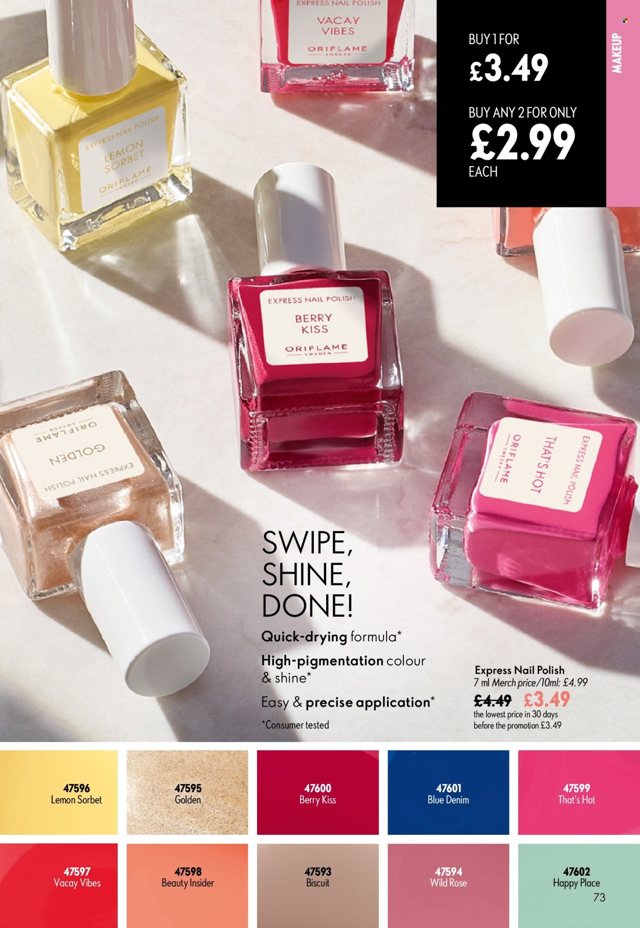 Oriflame offer  - 17.6.2026 - 7.7.2026. Page 73. Page 73