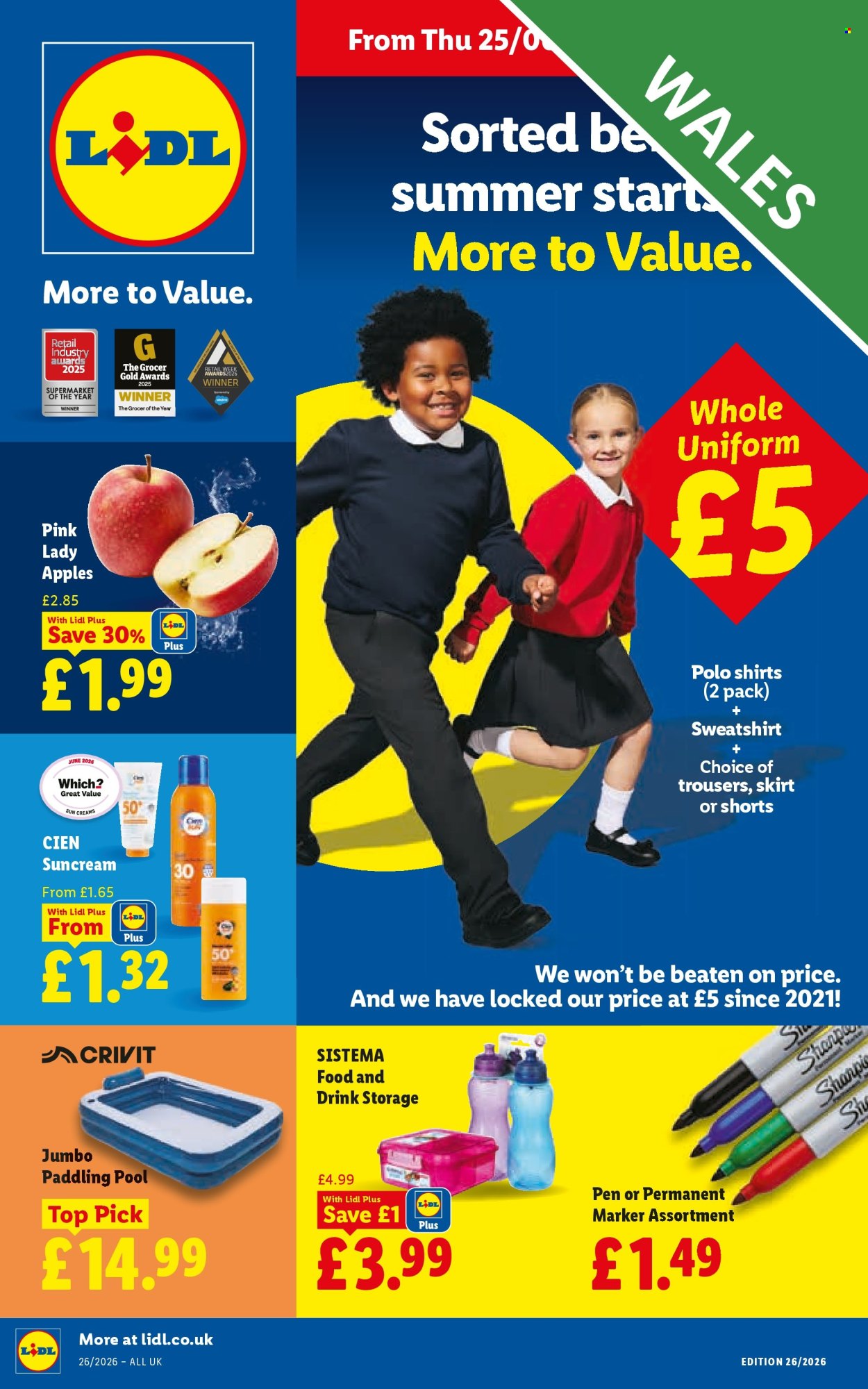 Lidl offer  - 25.6.2026 - 1.7.2026. Page 1. Page 1