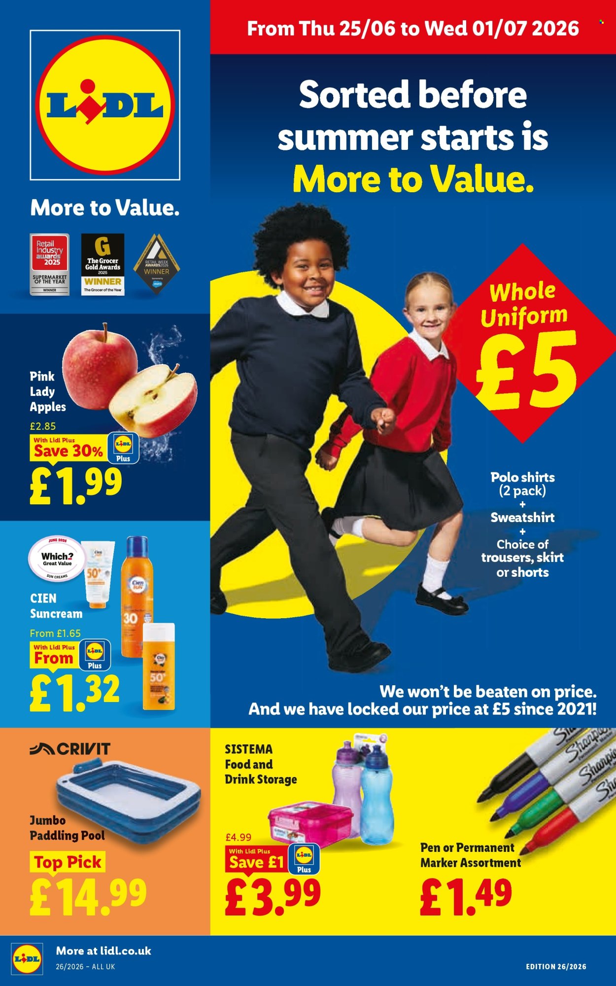 Lidl offer  - 25.6.2026 - 1.7.2026. Page 1. Page 1
