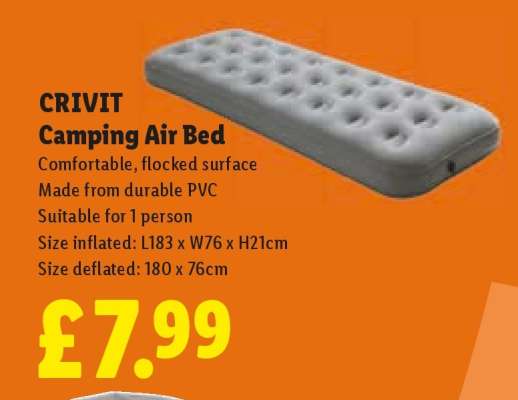 CRIVIT Camping Air Bed