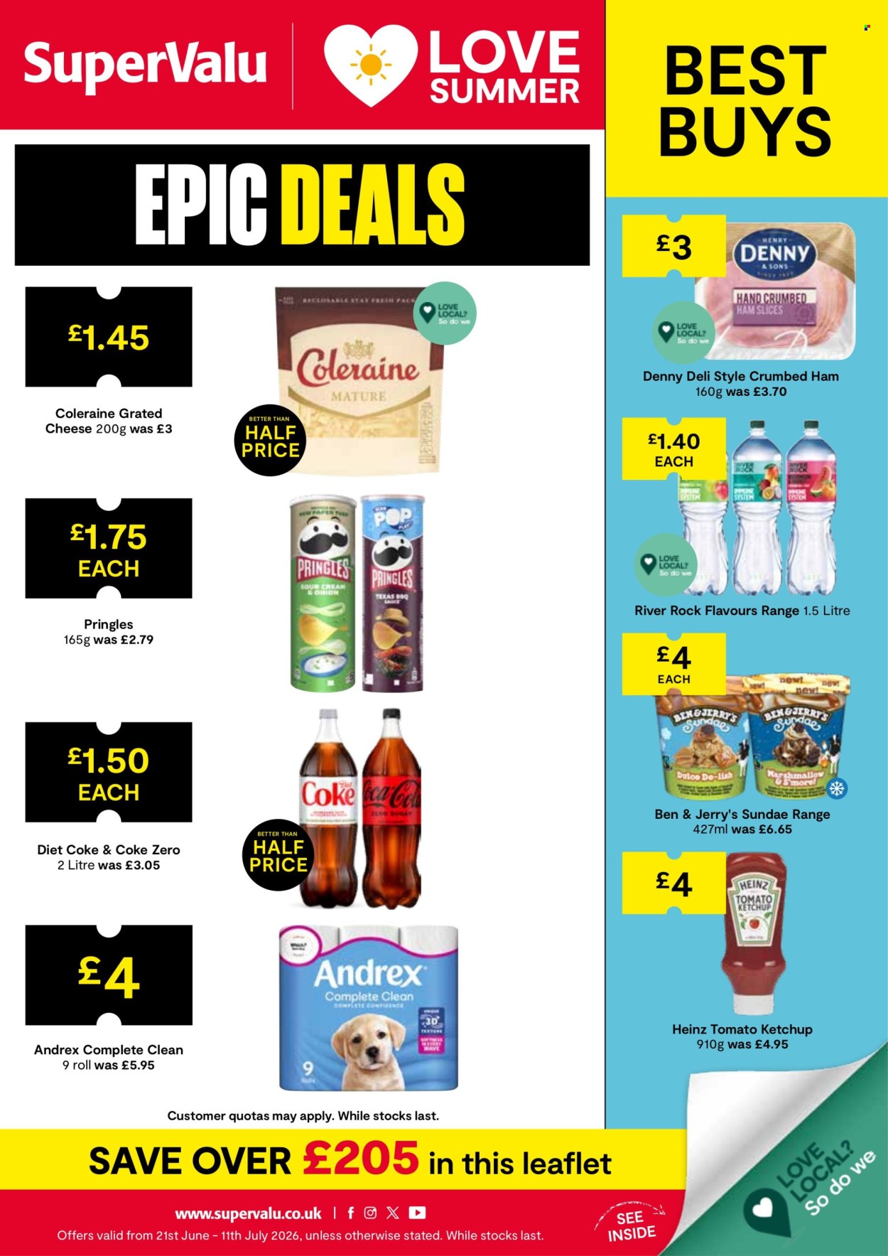 SuperValu offer  - 21.6.2026 - 11.7.2026. Page 1. Page 1