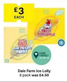 Dale Farm Ice Lolly