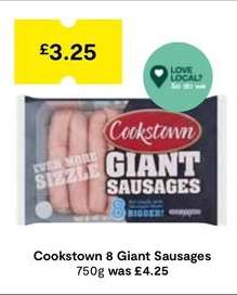 Cookstown 8 Giant Sausages