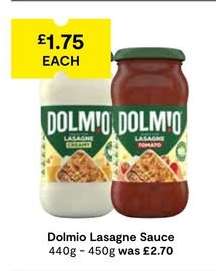 Dolmio Lasagne Sauce