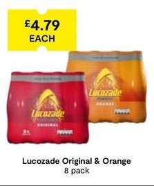 Lucozade Original & Orange