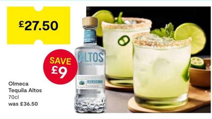 Olmeca Tequila Altos 70cl