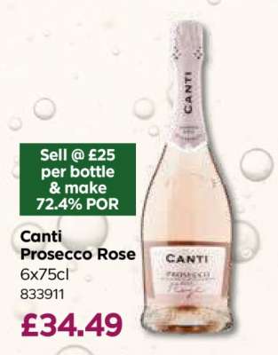 Canti Prosecco Rose