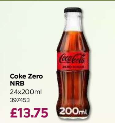 Coke Zero NRB