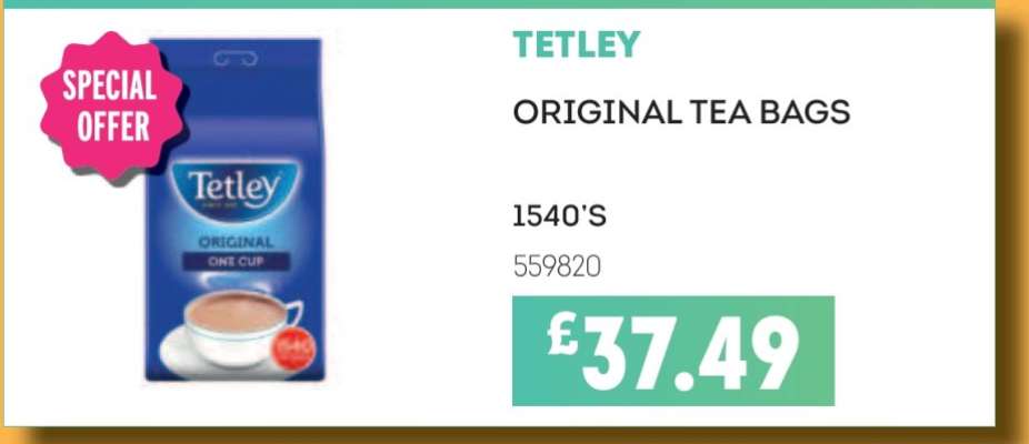 Tetley Original Tea Bags