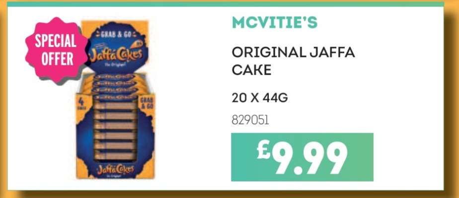 MCVITIE'S ORIGINAL JAFFA CAKE