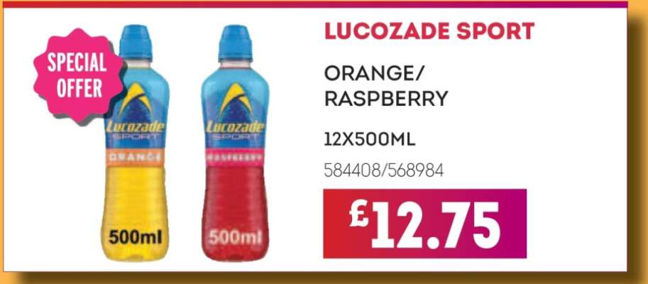 LUCOZADE SPORT