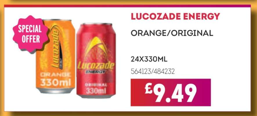 LUCOZADE ENERGY