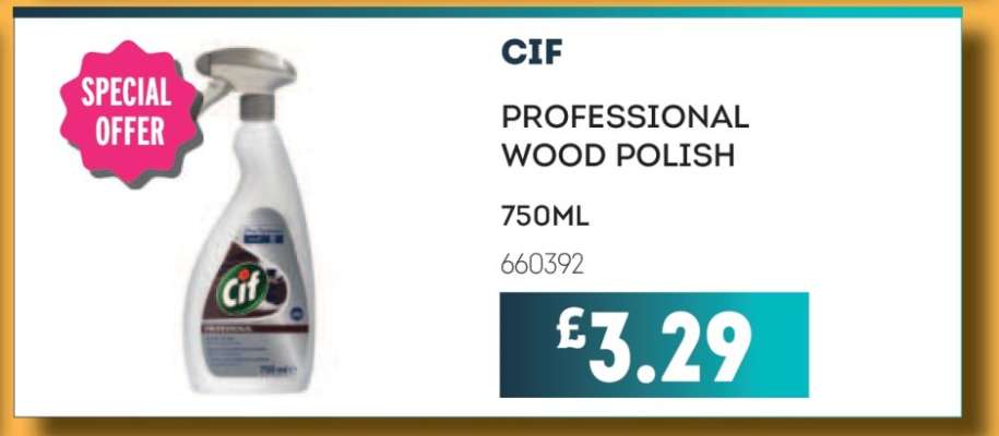 CIF PROFESSIONAL WOOD POLISH