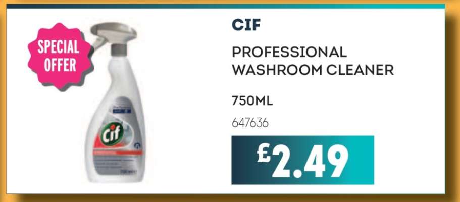 Cif Professional Washroom Cleaner
