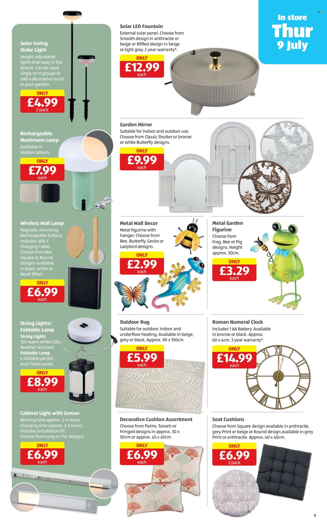 Aldi offer  - 9.7.2026 - 15.7.2026. Page 9. Page 9