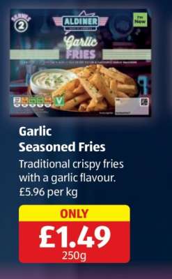 Garlic Seasoned Fries