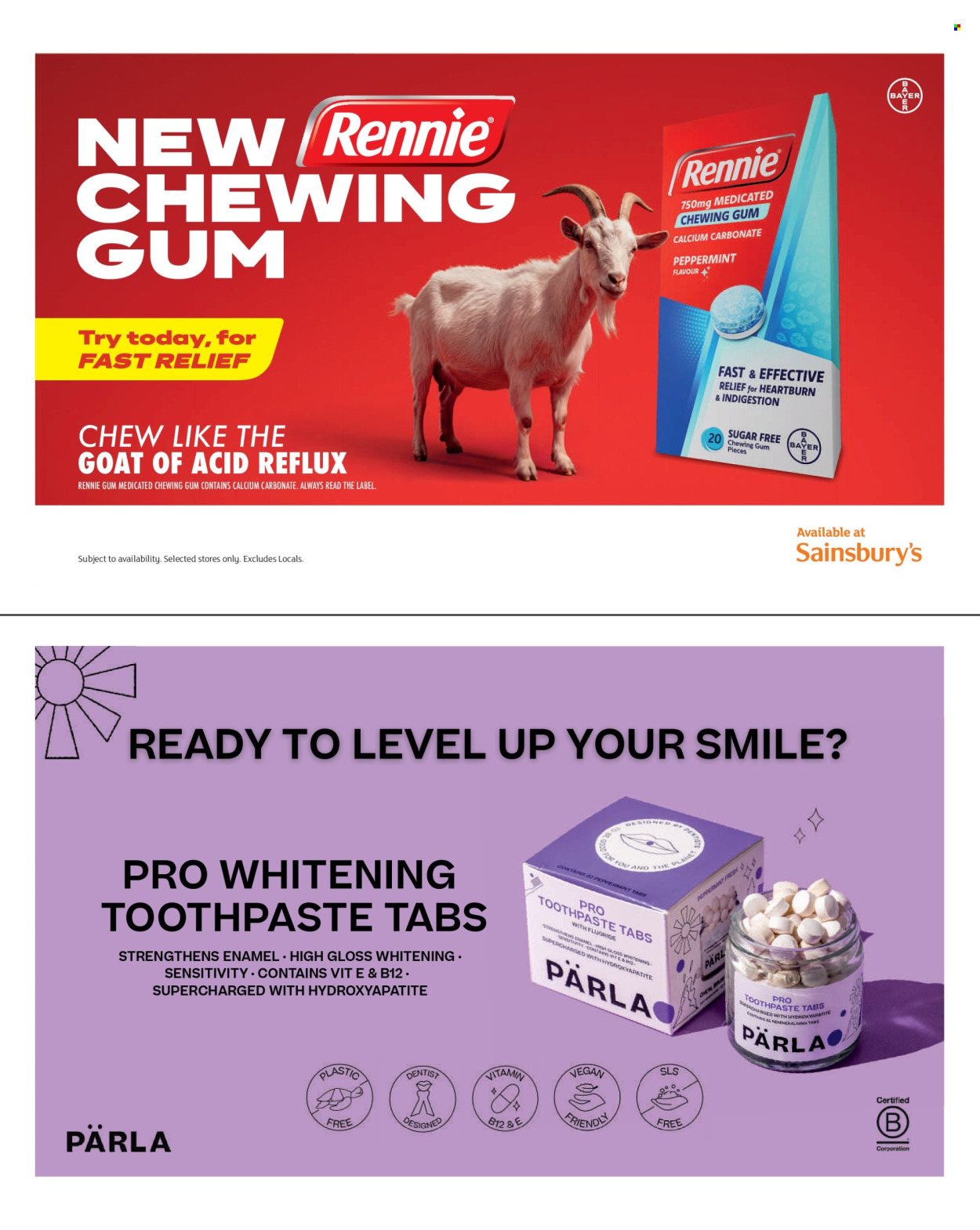 Sainsbury's offer  - 1.7.2026 - 31.7.2026. Page 104. Page 104